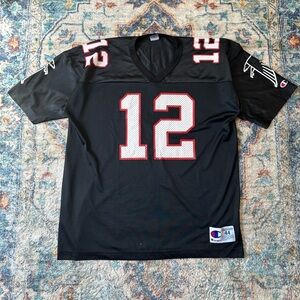 Vintage Champion Atlanta Falcons Chris Chandler Jersey Large